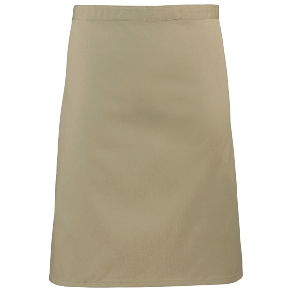 Premier Colours Mid Length Förkläde One Size Khaki Khaki One Size