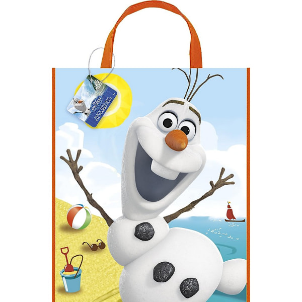 Frozen Olaf Tote Bag 33cm x 28cm Röd/Blå/Vit Red/Blue/White 33cm x 28cm