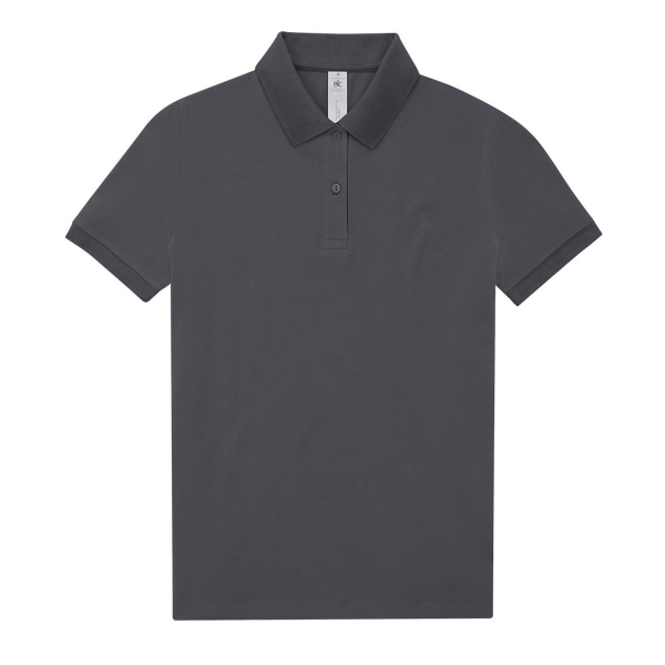 B&C Dam/Dam My Polo Shirt 8 UK Mörkgrå Dark Grey 8 UK