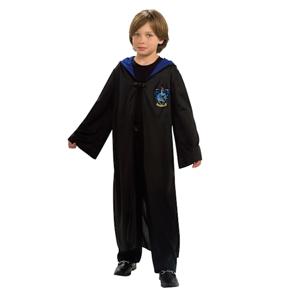 Harry Potter Barn/Barn Ravenclaw Kostym Robe 5-6 År Bl Black/Blue 5-6 Years