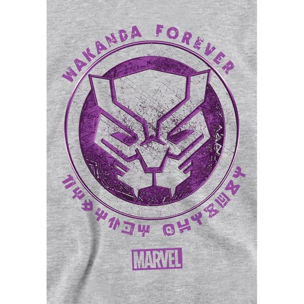 Black Panther Barn/Barn Scratch Pull Over Hoodie 5-6 År Athletic Heather 5-6 Years