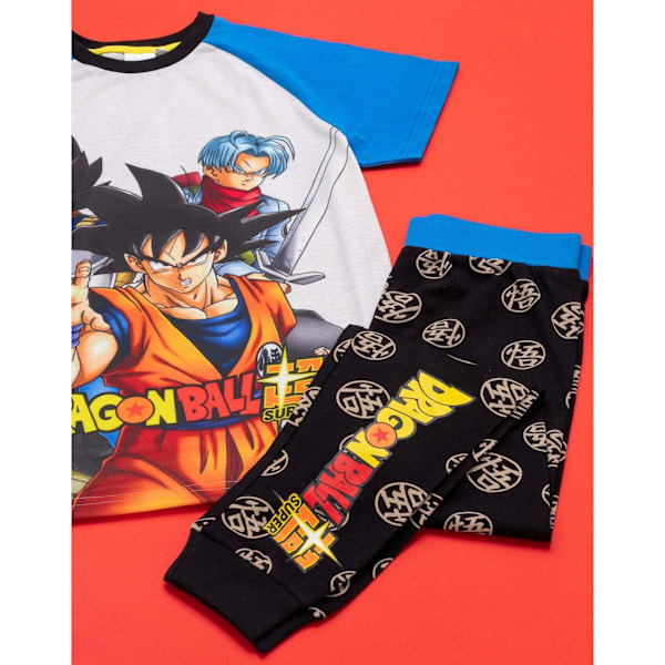 Dragon Ball Z Pojkpyjamas Goku 7-8 år Grå/Blå Grey/Blue 7-8 Years