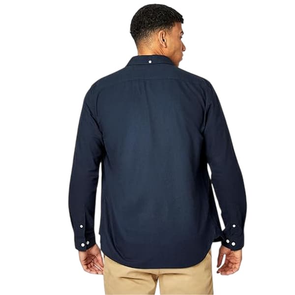 Jack Wills Herrskjorta Plain Oxford M Marinblå Navy M