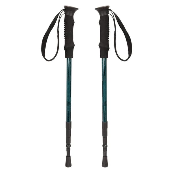 Mountain Warehouse Kompakt Vandringsstav (2-pack) En Storlek Teal Teal One Size