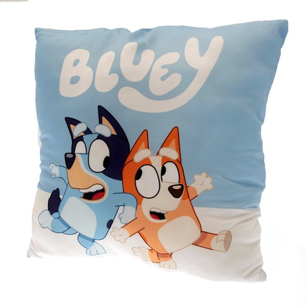 Bluey Randig Fylld Kudde One Size Vit/Blå White/Blue One Size
