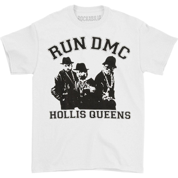 Run DMC Unisex Hollis Queen Pose Bomull T-shirt M Vit White M