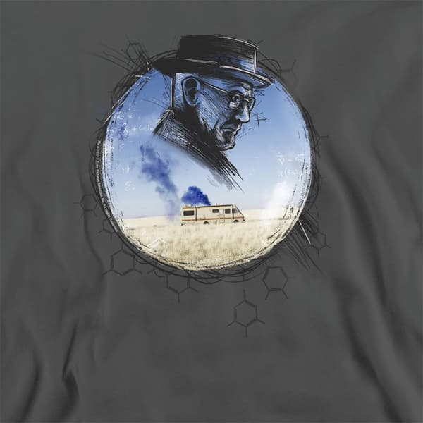Breaking Bad Unisex Vuxen Tröja M Kolgrå Charcoal M