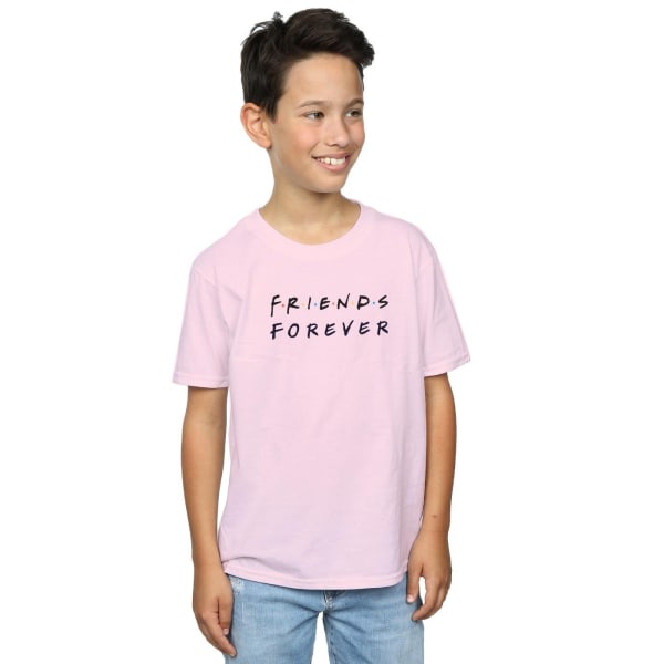 Friends Boys Forever Logo T-shirt 12-13 år Babyrosa Baby Pink 12-13 Years