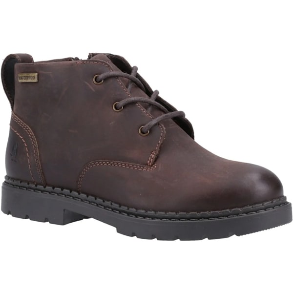 Hush Puppies Boys Mini Presley Läderstövlar 13 UK Barn Brun Brown 13 UK Child