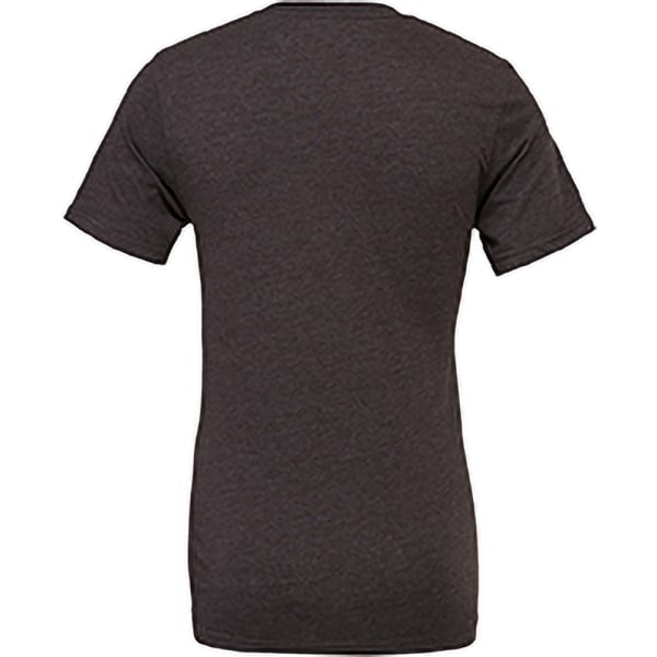 Canvas unisex jersey T-shirt med rund hals / kortärmad herr T-Sh Brown L