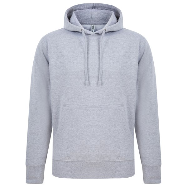 Casual Classics Herr Ringspun Bomulls Hoodie XXL Sportgrå Sports Grey XXL