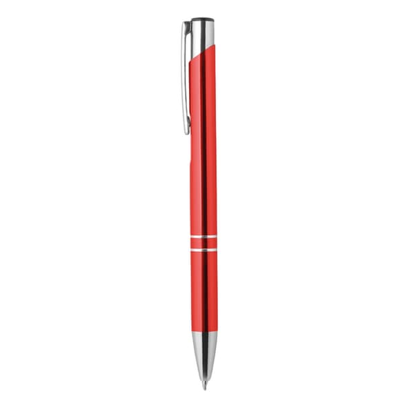 MidOcean Bern Kulspetspenna med Tryckknapp One Size Röd Red One Size