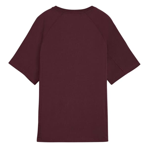 Puma Dam Sport Oversized T-shirt 10 UK Ruby Red Ruby Red 10 UK