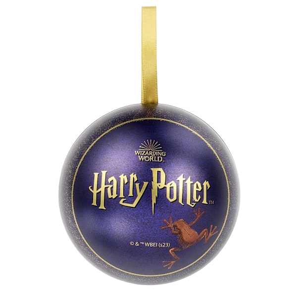 Harry Potter Chokladgroda Julgranskula One Size Blå/Guld Blue/Gold One Size