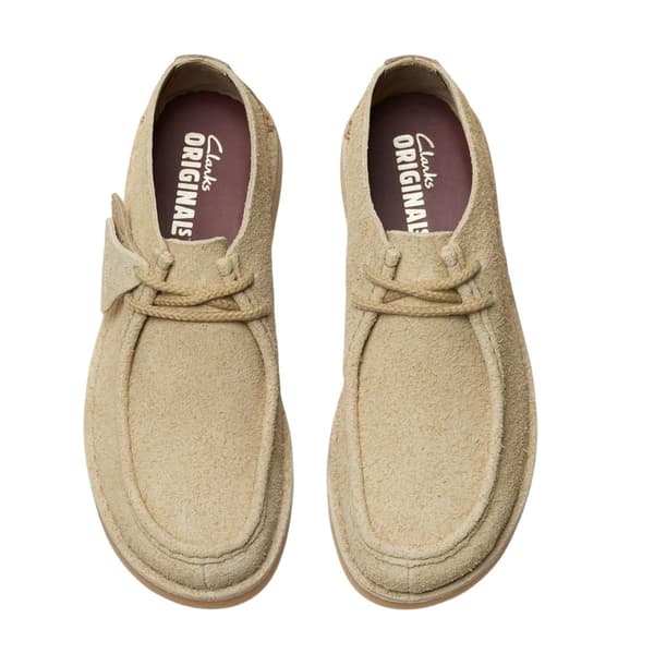 Clarks Desert Nomad mockaskor för män 8 UK Beige Beige 8 UK