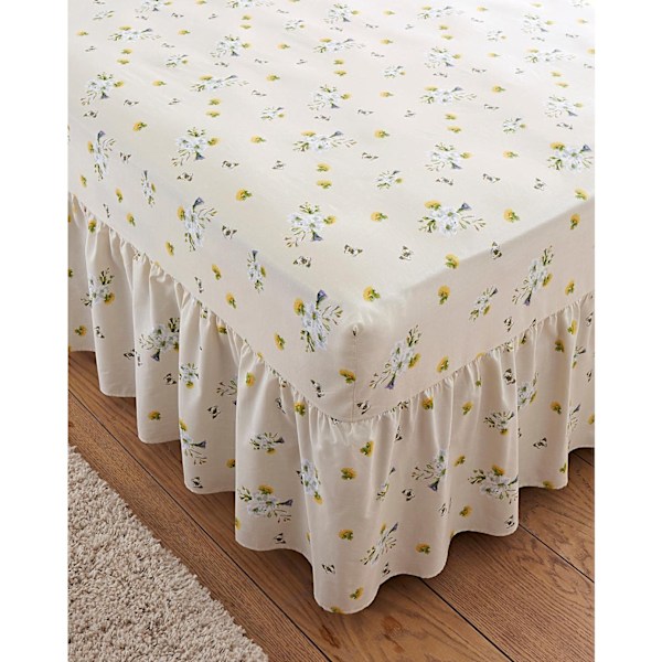 Belledorm Bluebell Meadow Spännsängkappa Dubbel Elfenben Ivory Double