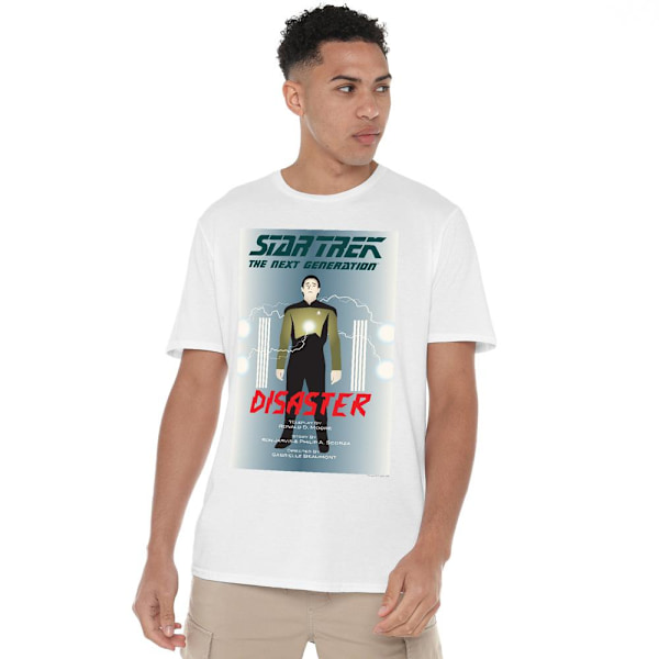 Star Trek Herr The Next Generation Säsong 5 Avsnitt 5 T-Shirt 4 White 4XL