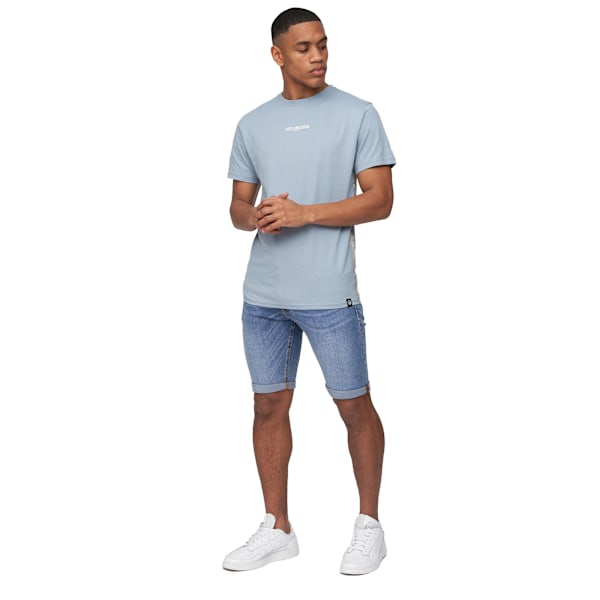 Duck and Cover Zeki Shorts 34R Stone Wash för män Stone Wash 34R