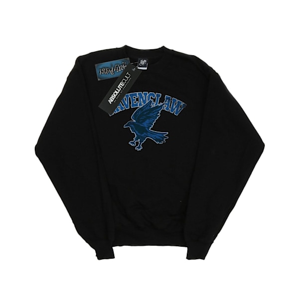 Harry Potter Pojkar Ravenclaw Sport Emblem Sweatshirt 7-8 År B Black 7-8 Years