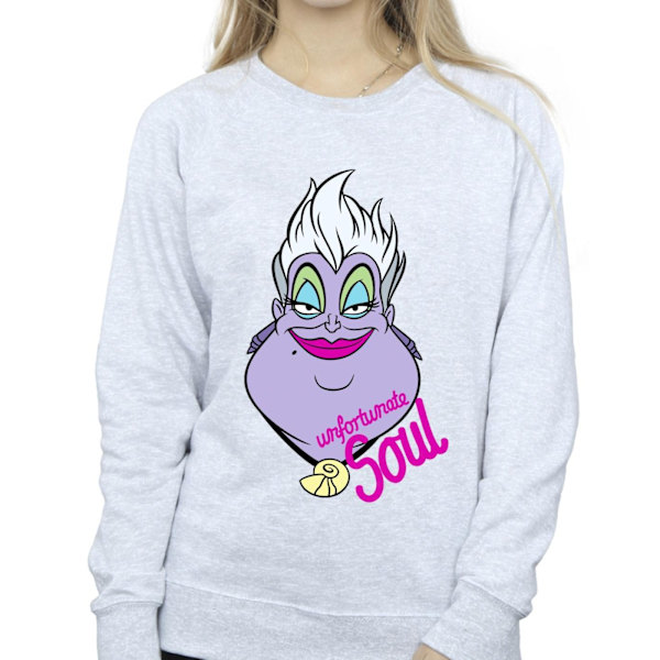 Disney Dam/Damer Skurkar Ursula Olycklig Själ Sweatshirt Sports Grey M