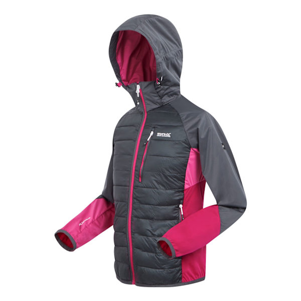 Regatta Womens/Ladies Andreson Pro Hybrid Jacket 10 UK Seal Grå/Flamingo Rosa Seal Grey/Flamingo Pink 10 UK