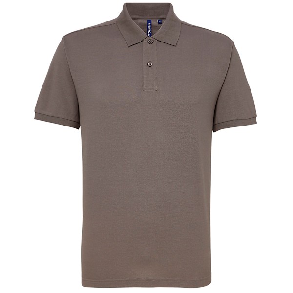 Asquith & Fox Herr Short Sleeve Performance Blend Polo Shirt L Slate L