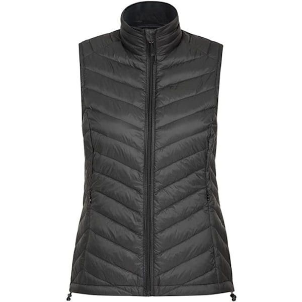 Mountain Warehouse Womens/Ladies Featherweight Gilet 6 UK Svart Black 6 UK