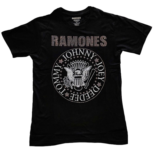 Ramones Unisex Vuxen President Sigill Prydd T-Shirt XL B Black XL