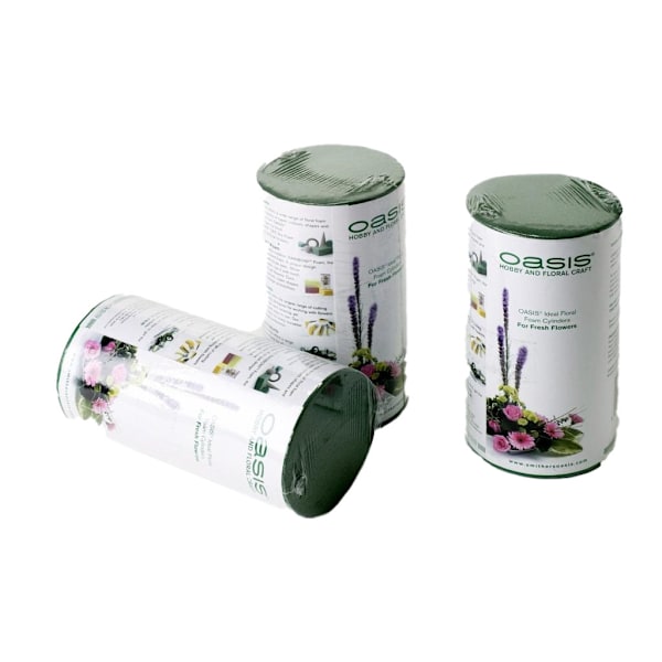 Oasis Ideal Floral Foam Cylinder 8cm x 6cm Grön Green 8cm x 6cm