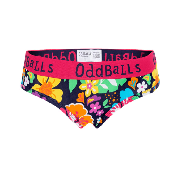 OddBalls Hawaii-kalsonger för kvinnor/damer 20 UK Flerfärgad Multicoloured 20 UK