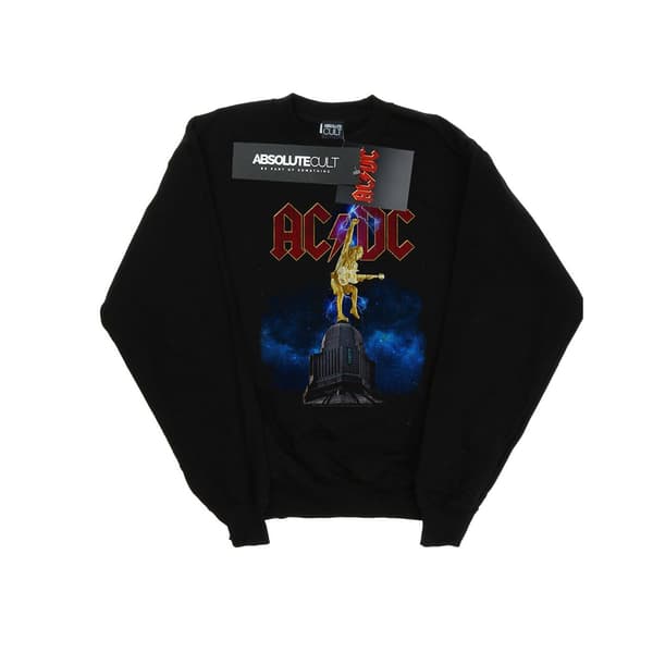 AC/DC Flicktröja Stiff Upper Lip Lightning 5-6 år Svart Black 5-6 Years