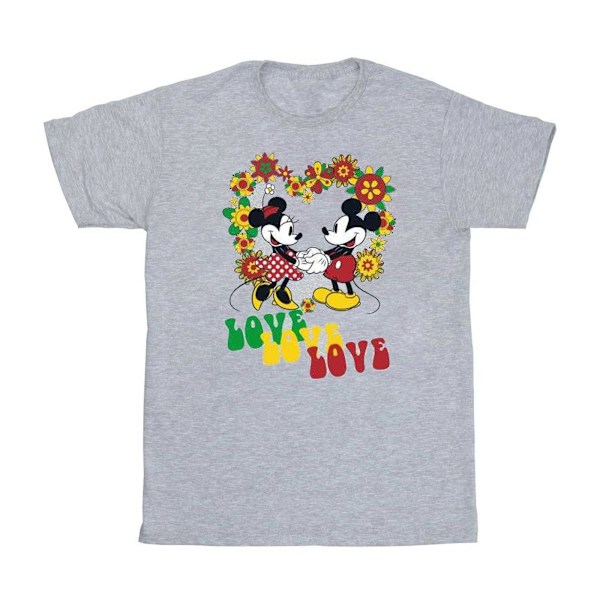 Mickey Mouse Dam/Dam Hippie Love Mickey & Minnie Mouse Bo Sports Grey XL