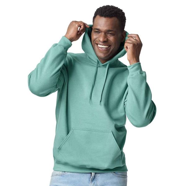 Gildan Herr Midweight Soft Touch Hoodie L Aquatic Aquatic L