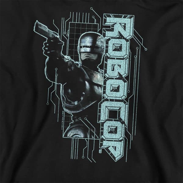 Robocop Unisex Vuxen Murphy Split Tröja M Svart Black M