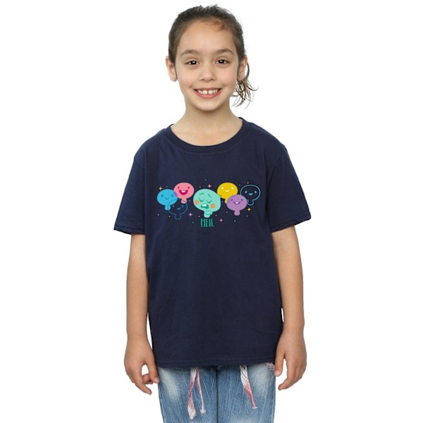 Disney Girls Soul 22 Meh Bomull T-shirt 5-6 år Marinblå Navy Blue 5-6 Years