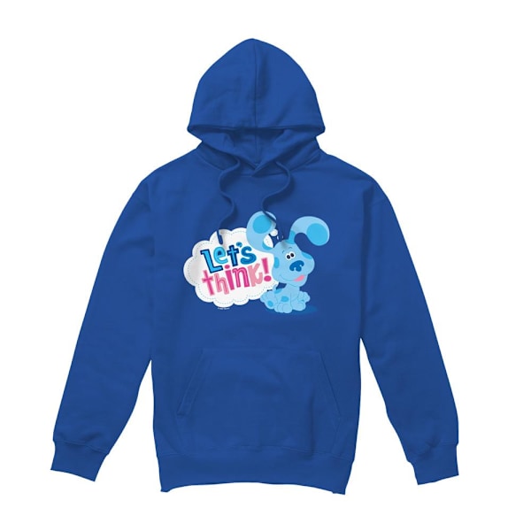 Blue´s Clues & You! Herr Let´s Think Hoodie XL Kungsblå Royal Blue XL