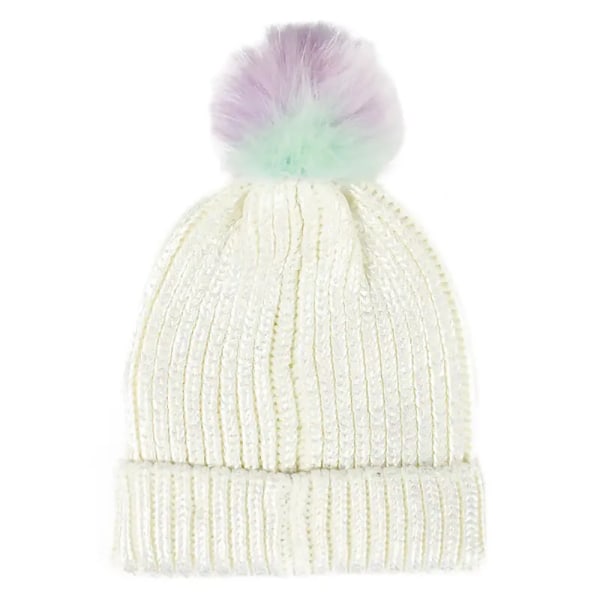 LOL Surprise Girls Unicorn Winter Hat One Size Cream Cream One Size
