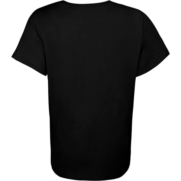 Disney Dam/Damer Shy Mickey Mouse T-shirt S Svart/Vit Black/White S