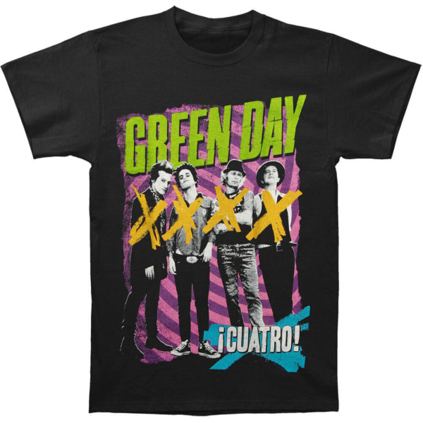 Green Day Unisex Vuxen Hypno 4 T-shirt L Svart Black L