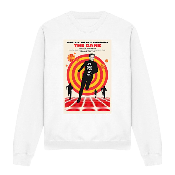 Star Trek Unisex Vuxen The Next Generation Säsong 5 Avsnitt 6 S White L