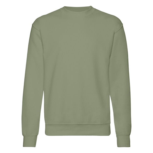 Fruit Of The Loom Herr Set-In Belcoro® Garn Sweatshirt M Classi Classic Olive M