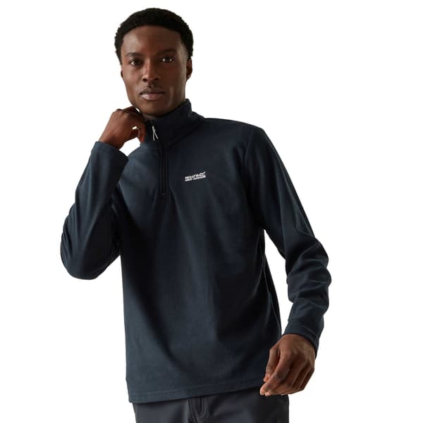 Regatta Great Outdoors Herr Thompson Half Zip Fleecetopp L Marinblå Navy L