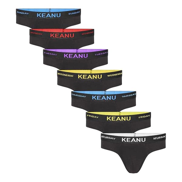 Keanu Pojkar Veckodagar Kalsonger (7-pack) 11-12 År Mult Multicoloured 11-12 Years