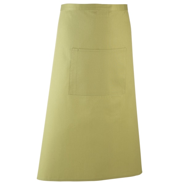 Premier Unisex Färger Bar Apron / Arbetskläder (Lång Continental S Lime One Size