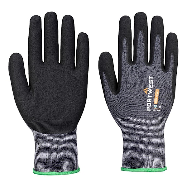 Portwest Unisex Vuxen AP12 - SG Grip15 Skyddshandskar (Förpackning med 1) Grey/Black 9