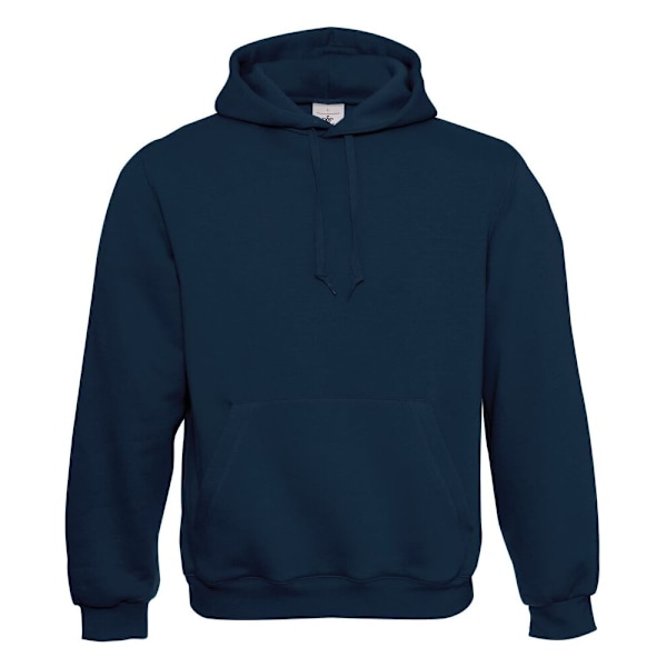 B&C Unisex Adult Hooded Hoodie XXS Marinblå Navy XXS