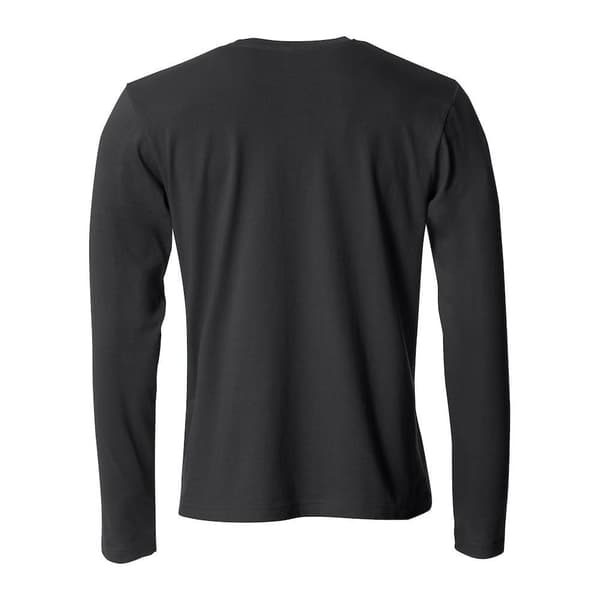 Clique Herr Basic Långärmad T-shirt 3XL Svart Black 3XL
