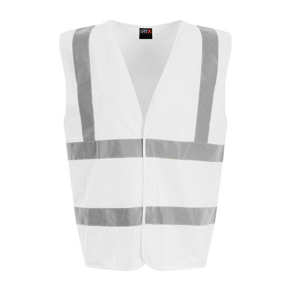 PRO RTX Unisex Vuxen Sleeveless Hi-Vis Väst M Vit White M