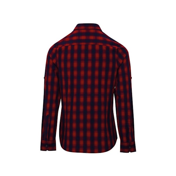 Premier Dam/Dam Mulligan Rutig Långärmad Skjorta XXL R Red/Navy XXL