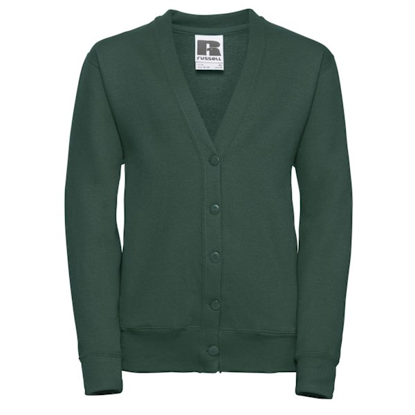 Jerzees Schoolgear Barn/Barn Cardigan 7-8 År Flaskegrön Bottle Green 7-8 Years